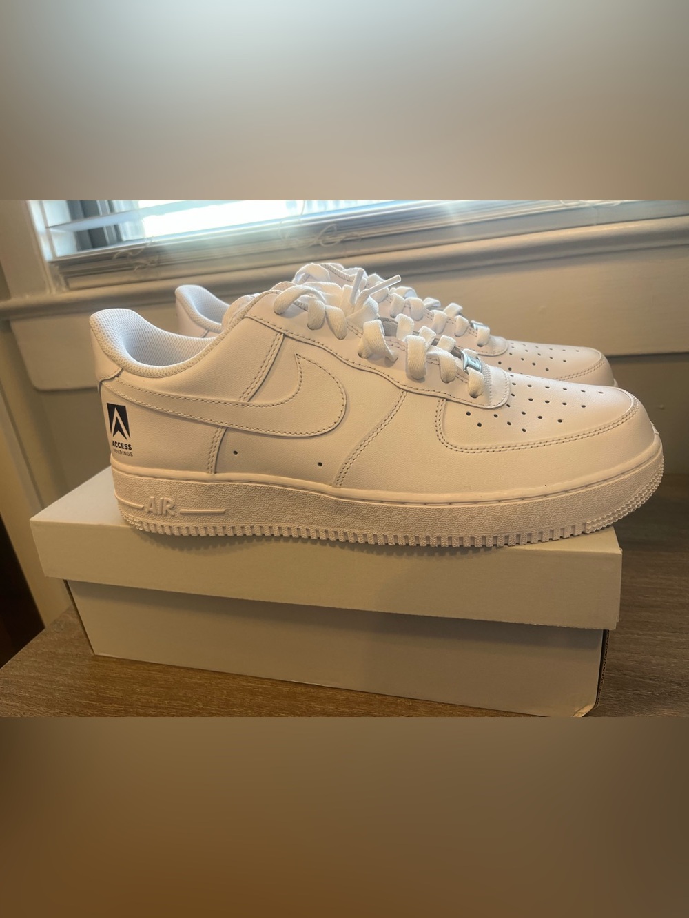 New Nike Air Force 1 Low Top Sneakers - White